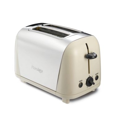 Prestige 2-Slice Stainless Steel Toaster – Almond Prestige 2-Slice Stainless Steel Toaster – Almond